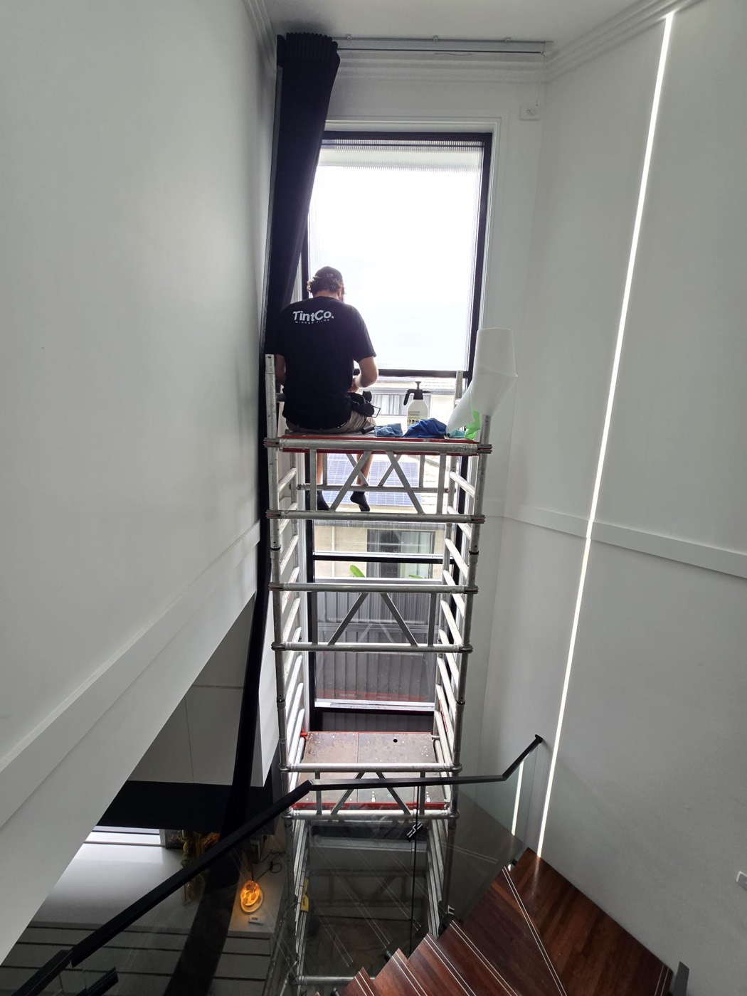 TintCo decorative film installation
