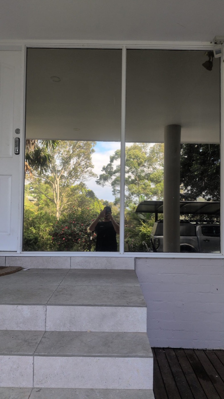 TintCo privacy film installation
